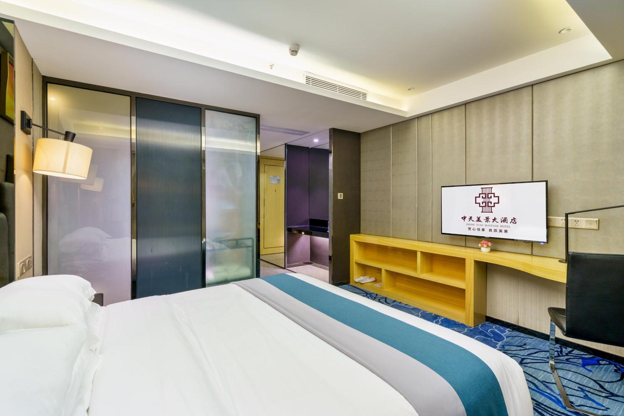 שנג'ן Zhongtian Mayfair Hotel - Bao'An International Airport Xixiang Subway Station מראה חיצוני תמונה