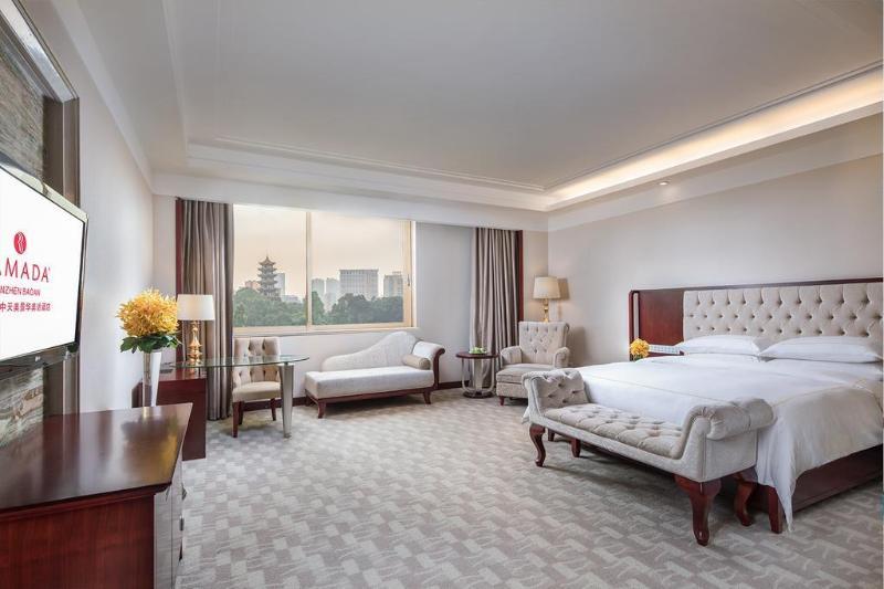 שנג'ן Zhongtian Mayfair Hotel - Bao'An International Airport Xixiang Subway Station מראה חיצוני תמונה